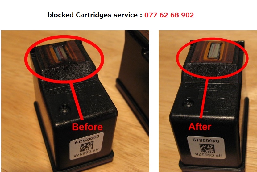 blocked cartridges repairs in sri lanka